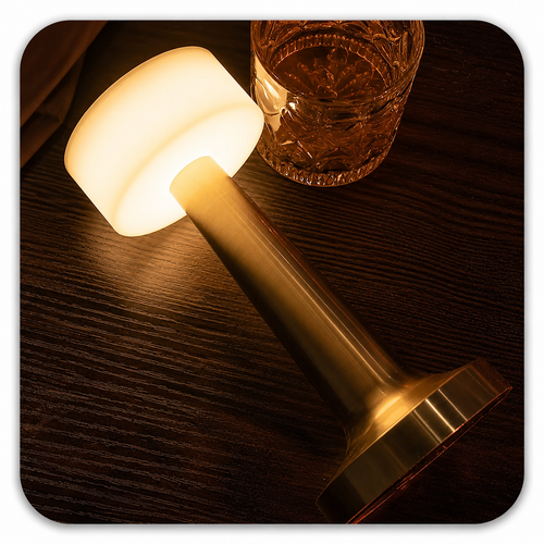 Modern Rechargeable LED Table Lamp – Touch Control Night Light